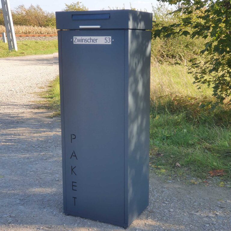 Paketbox Xxl F R Gro E Pakete Mit Briefkasten Im Deckel