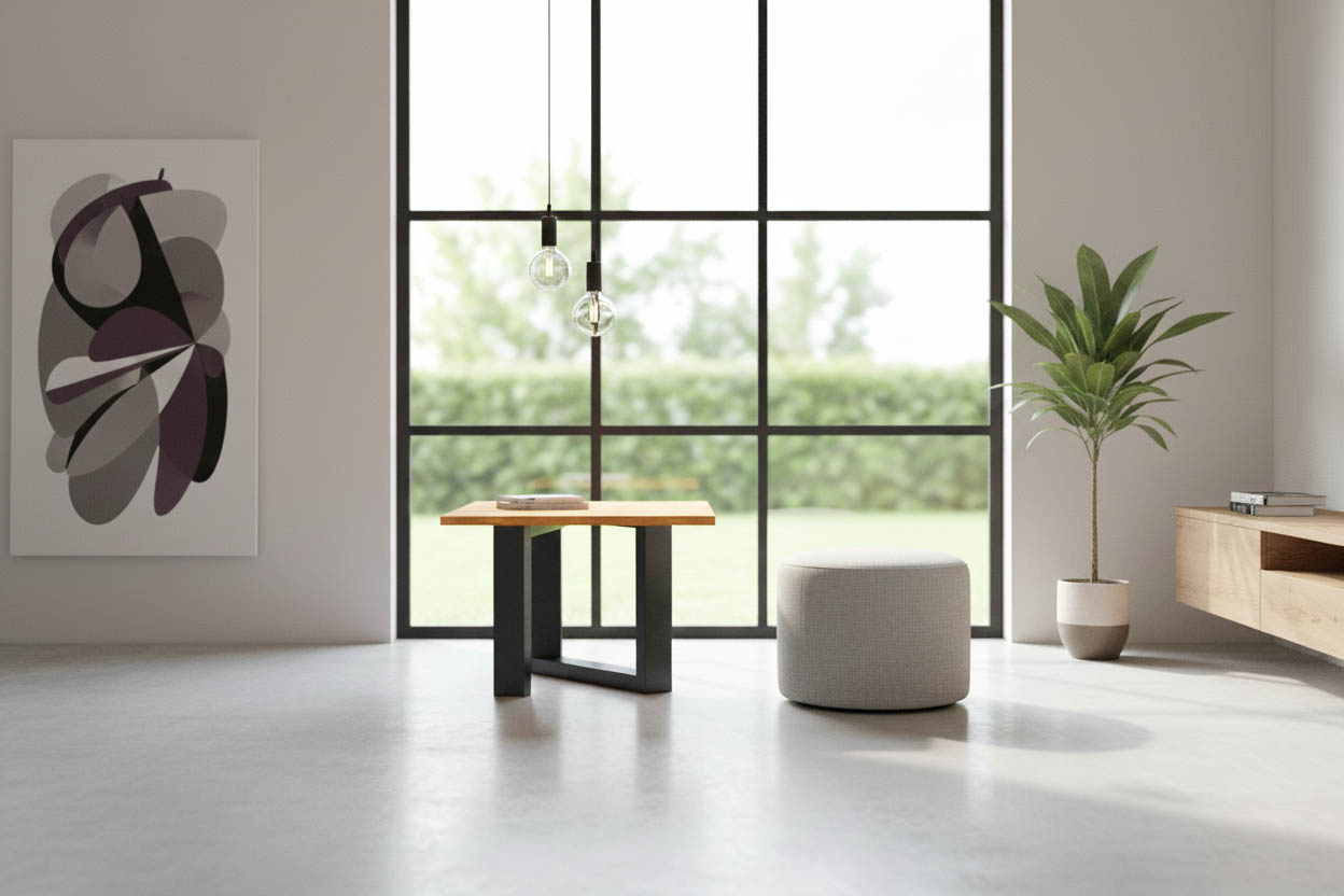 Tischgestell UN fur runde Tischplatten_RWGMETAL_10 | Metallwarenfabrik