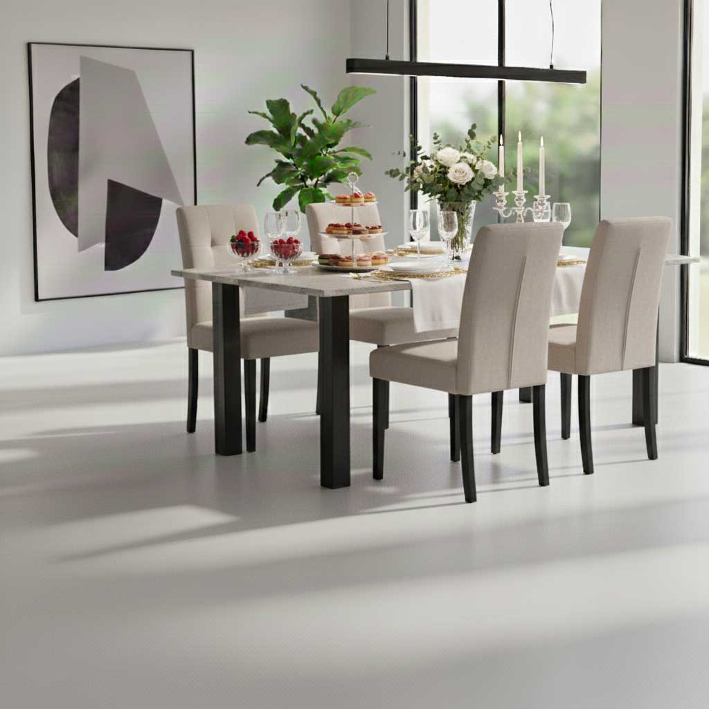 Tischgestell-aus-80x80mm-Profil-in-Brückenform-RWGMetal | Metallwarenfabrik