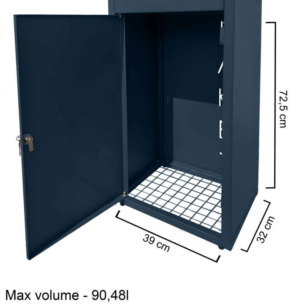 Paketbox Xxl F R Gro E Pakete Metallwarenfabrik