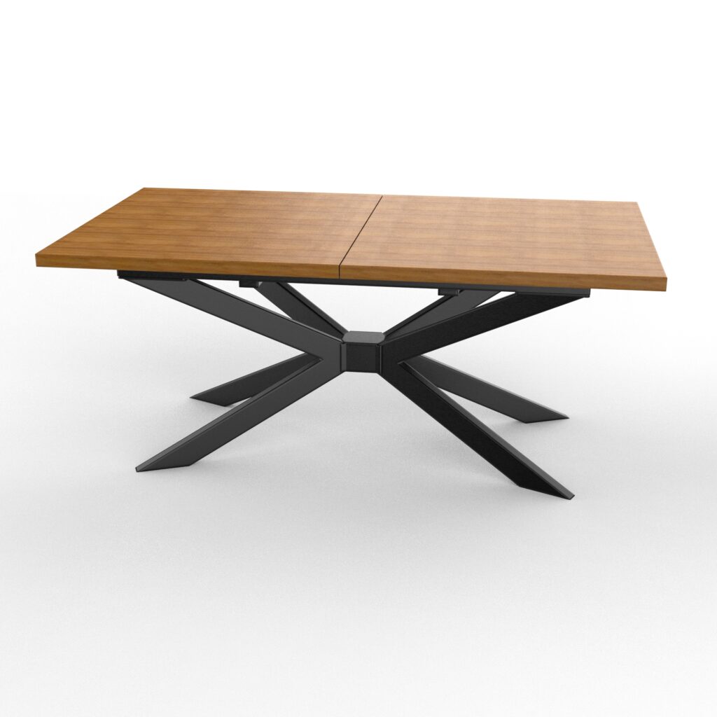 Ausziehbares Tischgestell 4V   Stabiles Loft Design