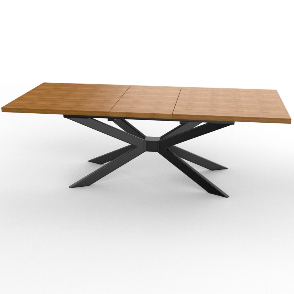 Ausziehbares Tischgestell 4V   Stabiles Loft Design