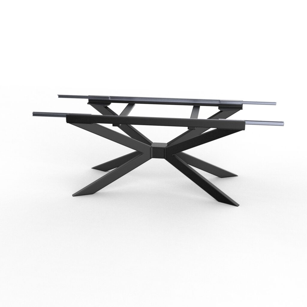 Ausziehbares Tischgestell 4V   Stabiles Loft Design