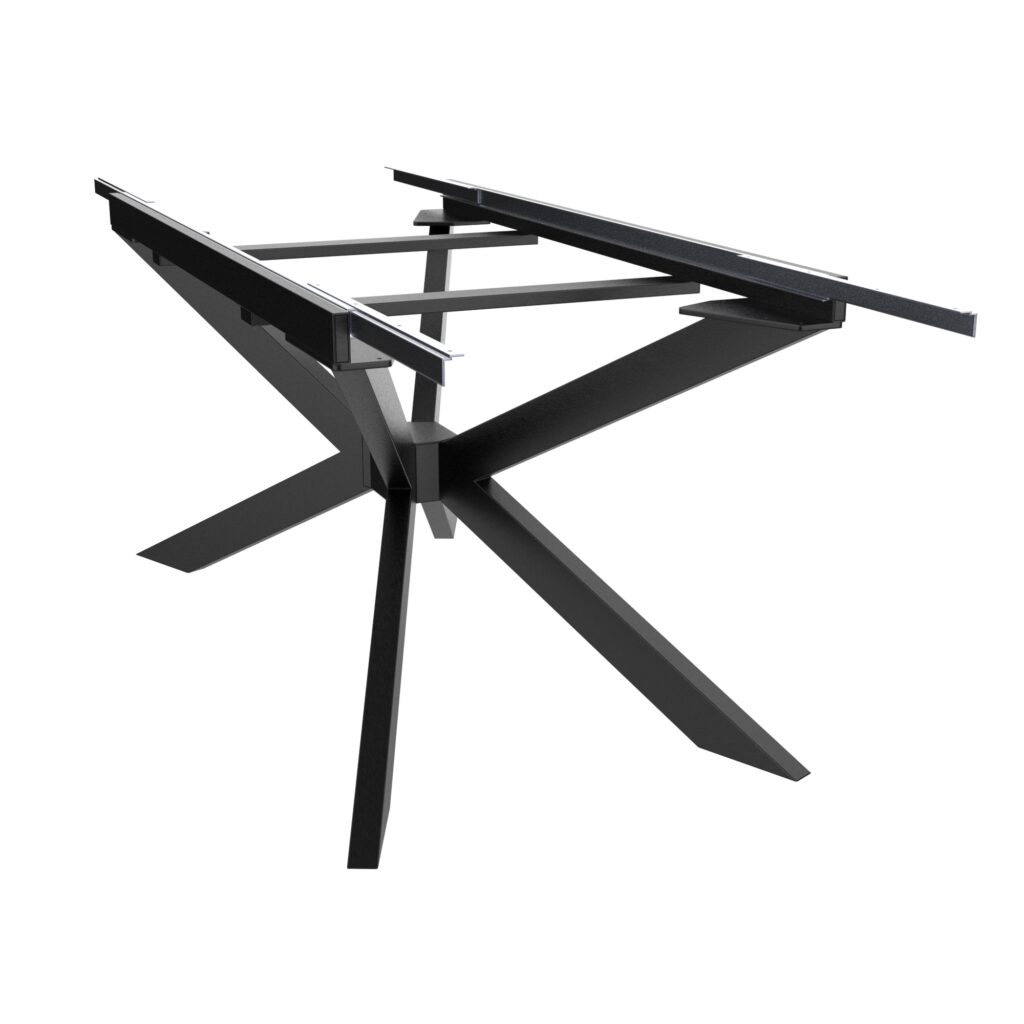 Ausziehbares Tischgestell 4V   Stabiles Loft Design