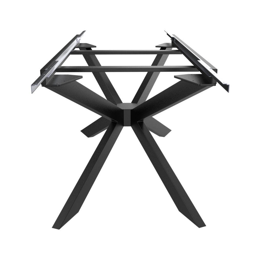 Ausziehbares Tischgestell 4V   Stabiles Loft Design