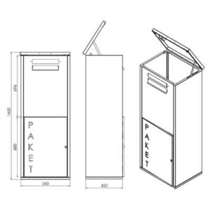 Paketbox-XXL-Abmessungen-RWGMETAL