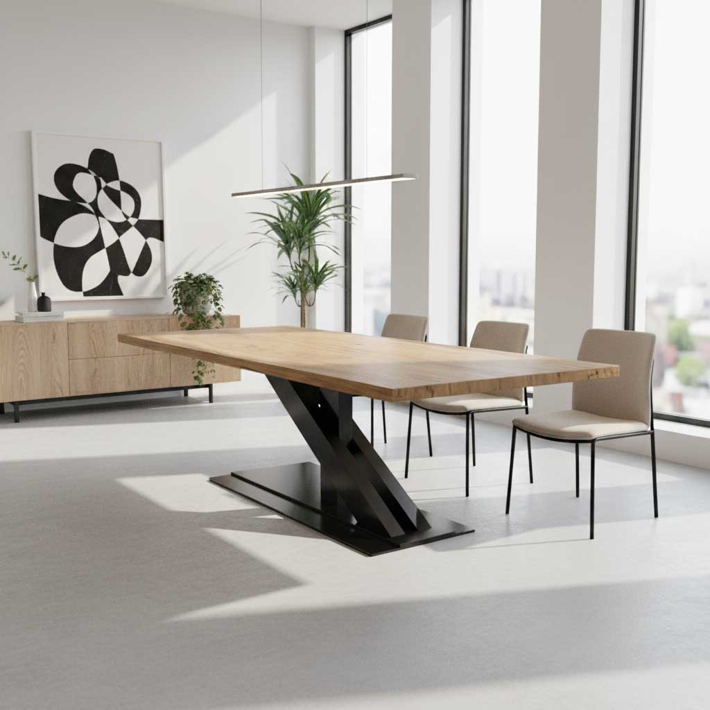 TISCHGESTELL-Schanze_schwarz_RWGMETAL_10 | Metallwarenfabrik