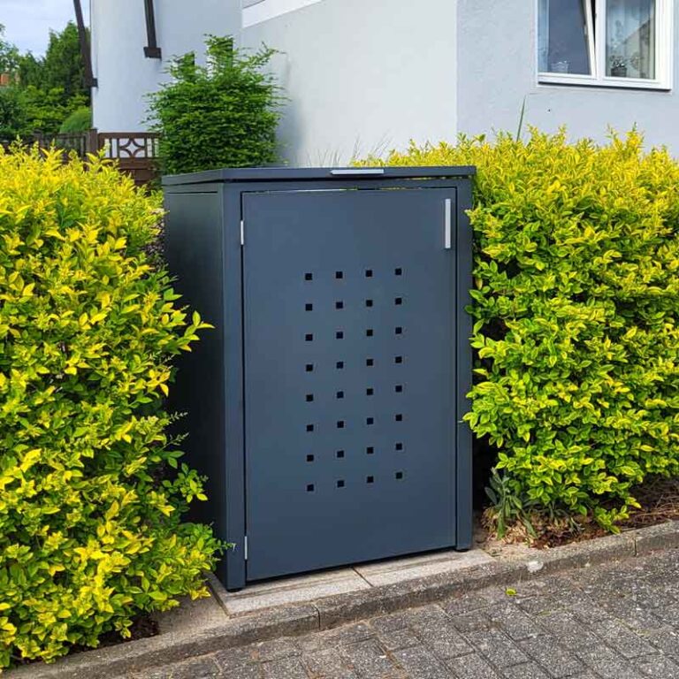 Mülltonnenbox RAL 6005 RWGMETAL 16