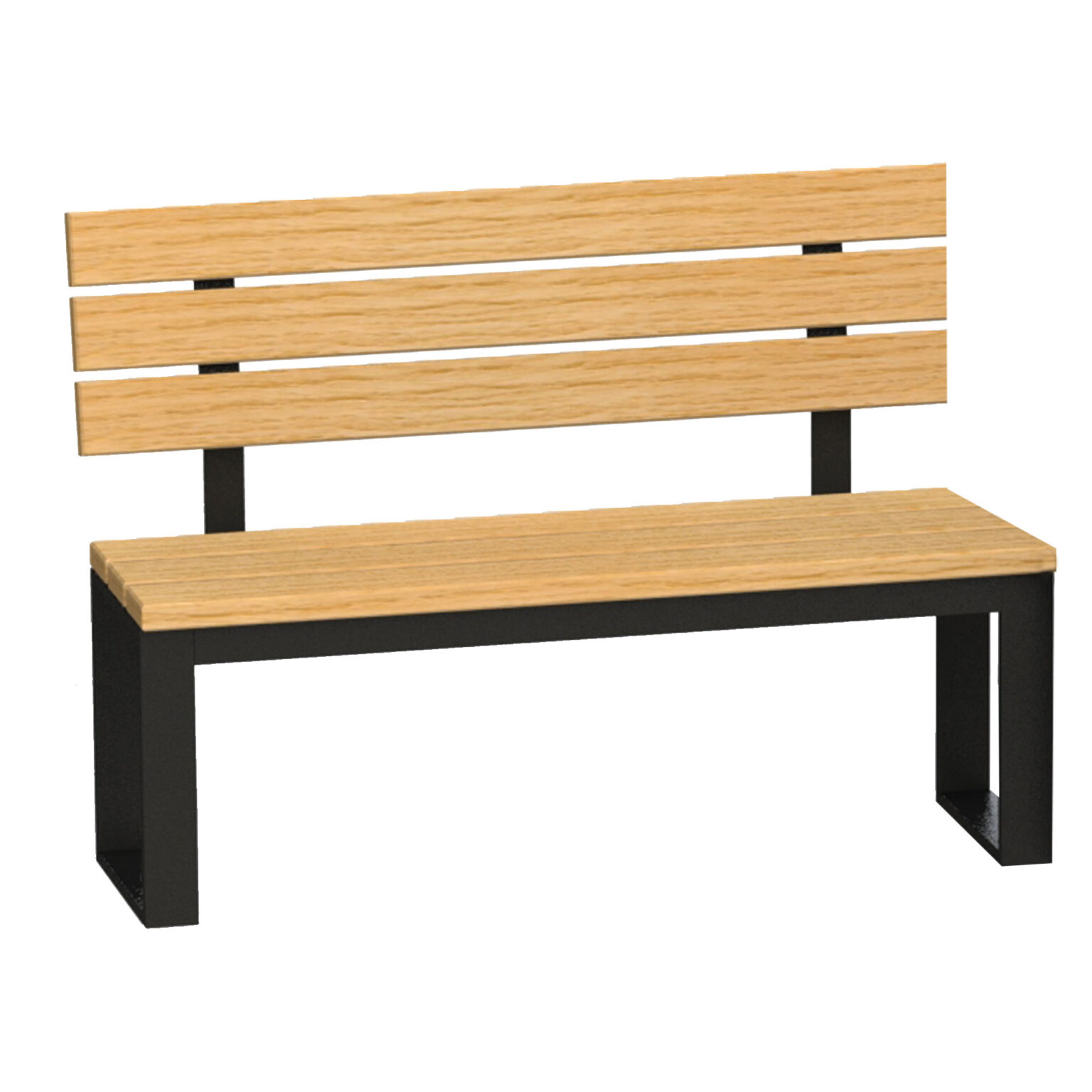 Metallgestell Für Sitzbank Woodhood - Bankgestell Schwarz Für Garten & Esszimmer