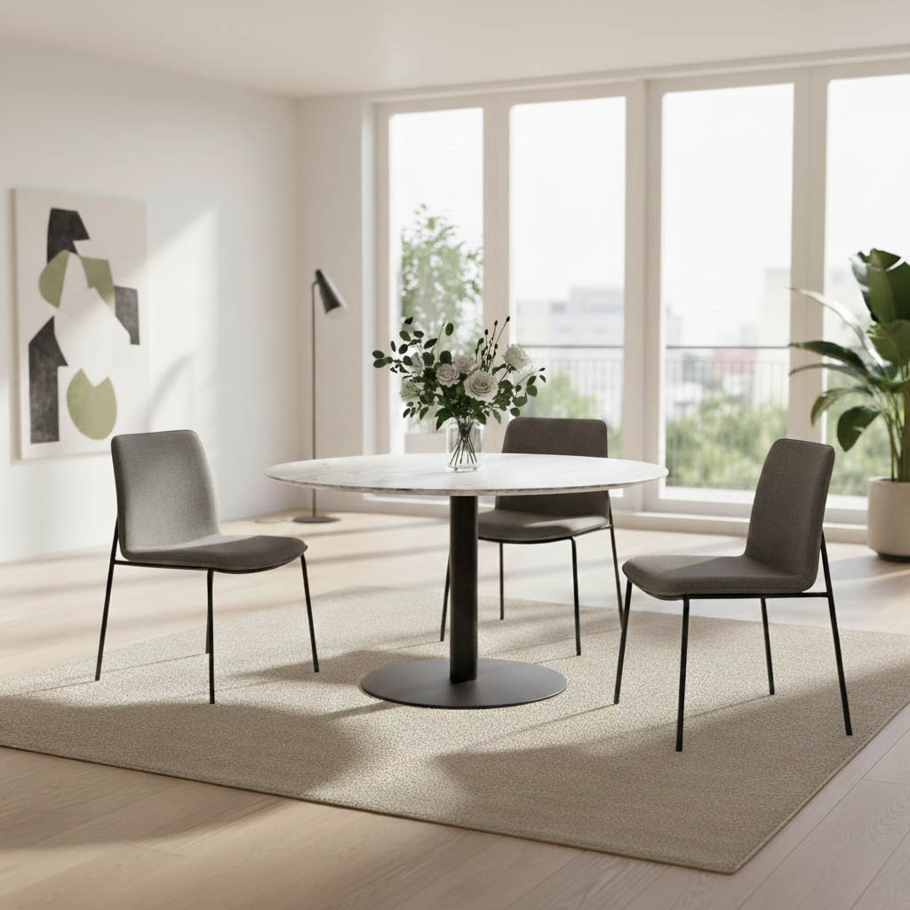 IRIS Tischgestell für runde Tischplatten_RWGMETAL_10 | Metallwarenfabrik