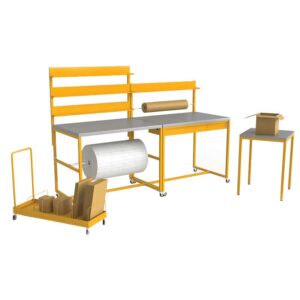 4-er Packtisch-Sets mit Aufbauten 1110