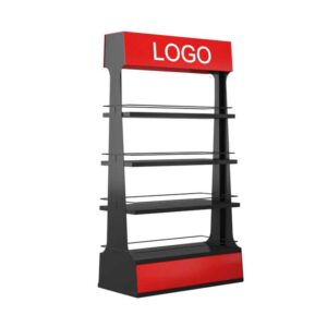 Bodenstaender-mit-4-Ablagen-Schublade-und-Logo-posagent-1jpg | Metallwarenfabrik odenstaender mit 4 Ablagen Schublade und Logo posagent 1jpg