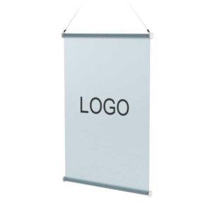 Deckenhaenger-mit-Banner-100cm-x-150cm-posagent-1jpg | Metallwarenfabrik