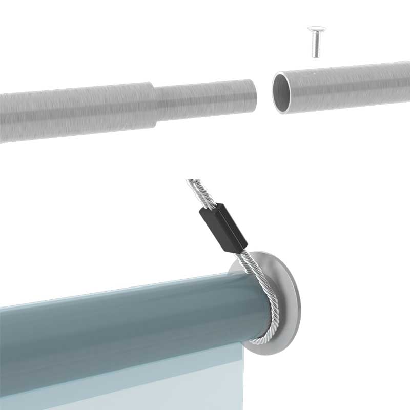 Deckenhaenger-mit-Banner-100cm-x-150cm-posagent-3jpg | Metallwarenfabrik