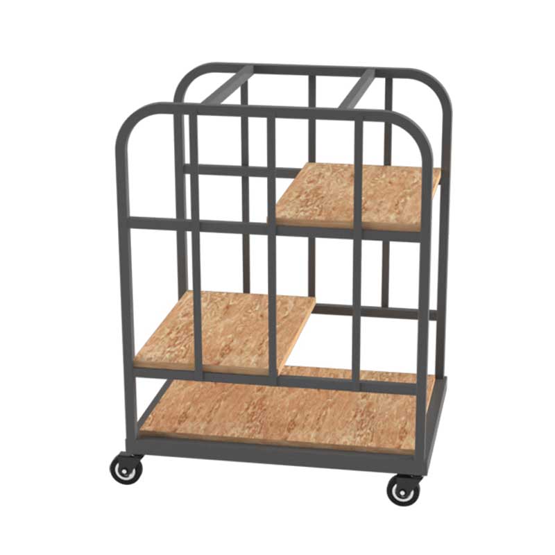 Etagenwagen-V2-mit-3-Boeden-posagent-3jpg | Metallwarenfabrik