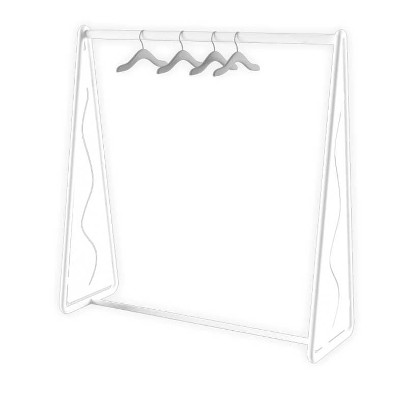 Freistehende-Garderobe-mit-Dreieckseiten-posagent-2jpg | Metallwarenfabrik