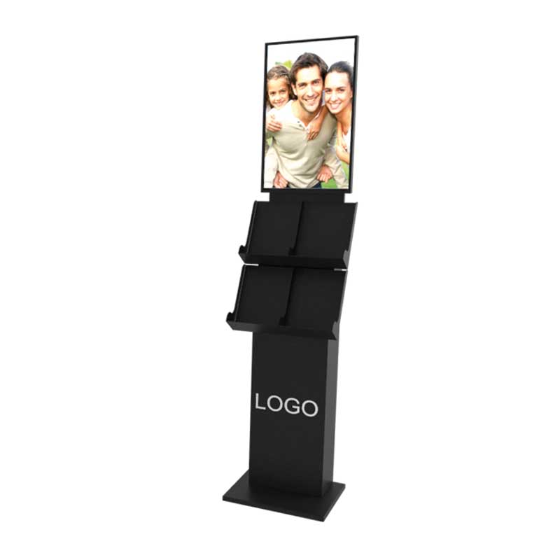 Katalogstaender-mit-PLAKATRAHMEN-posagent-2jpg | Metallwarenfabrik