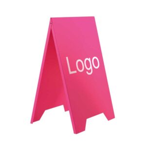 Kundenstopper mit Aufdruck oder Plakattasche