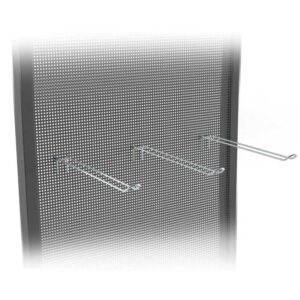 Lochwand-Doppelhaken 250 mit Drahtbrücke