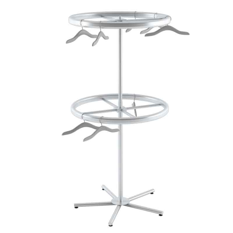 Rundstaender-mit-zwei-Ebenen-POSAGENT-01jpg | Metallwarenfabrik