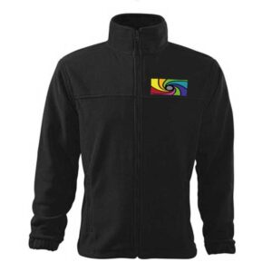 Siebdruck auf Vliesjacke