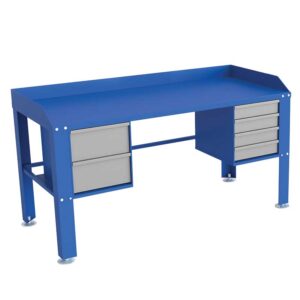 Werkbank mit zwei Unterschränken