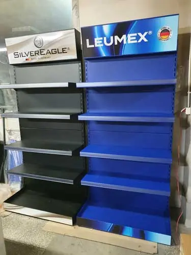 Ladenregale aus Metall lasergefertigt