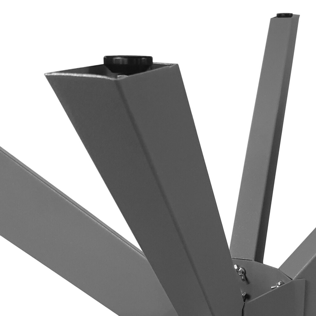 Ausziehbares Tischgestell 4V - Stabiles Loft-Design