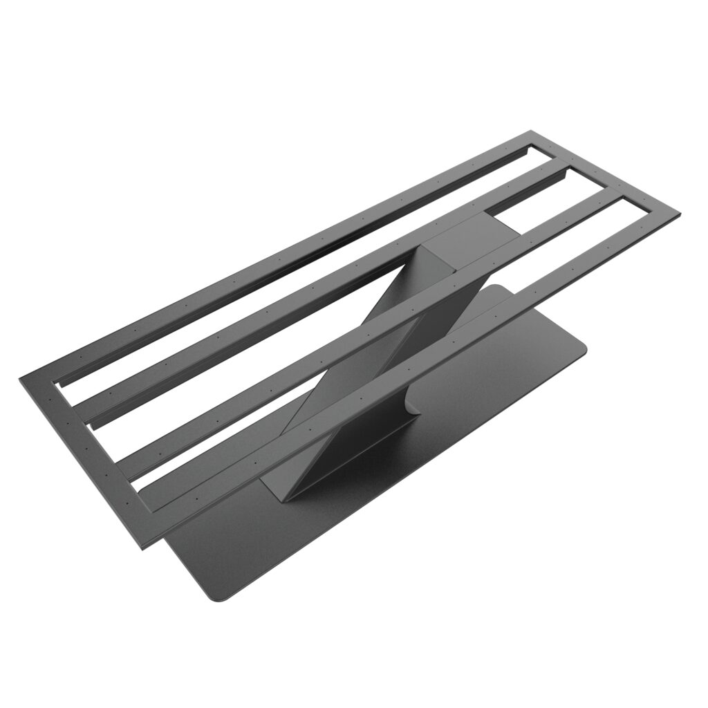 Рамка за маса Iron2 с подсилена рамка от RWGMETAL
